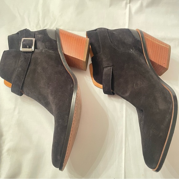 Black Leather Rag & Bone Ankle Boots Size 41 (Approx. US 11) - Picture 4 of 7